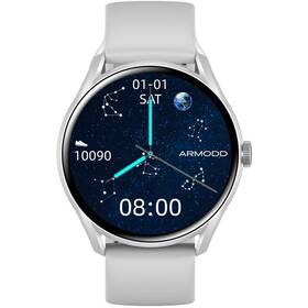 Inteligentné hodinky ARMODD Roundz 5 (9109) strieborné
