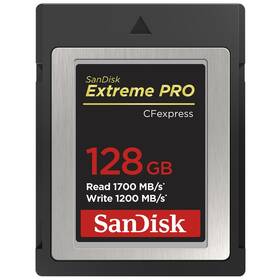 Pamäťová karta SanDisk Extreme Pro CFexpress 128GB, (1700R/1200W), Type B (SDCFE-128G-GN4NN)