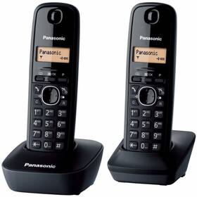 Domáci telefón Panasonic KX-TG1612FXH (KX-TG1612FXH) sivý