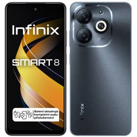 Mobilný telefón Infinix Smart 8 3 GB / 64 GB (X6525BLC) čierny