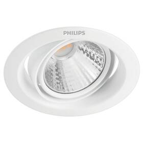 Vstavané svietidlo Philips Pomeron Dim 070, 5W, teplá biela (8718696173794) biele