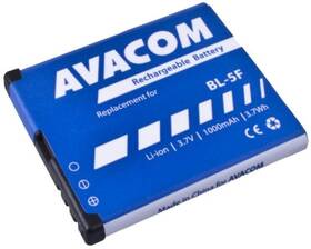 Batéria Avacom pro Nokia N95, E65, Li-Ion 3,6V 1000mAh (náhrada BL-5F) (GSNO-BL5F-S1000A)