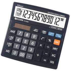 Kalkulačka Eleven CT555N, stolný, dvanásťmiestna (CT-555N) čierna