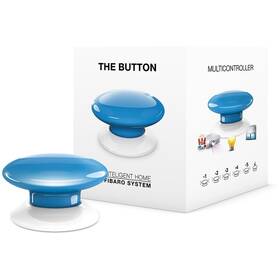 Tlačidlo Fibaro Button, Z-Wave Plus (FIB-FGPB-106-ZW5) modré