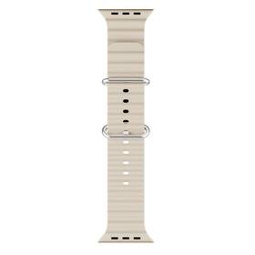 Remienok Epico Strap Ocean na Apple Watch 38/40/41mm (63318101100001) béžový