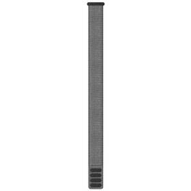 Remienok Garmin UltraFit 20 mm, nylonový, sivý, na suchý zips (010-13306-01)