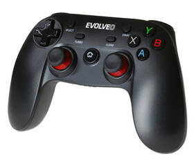 Gamepad Evolveo Fighter F1 pro PC, PS3, Android, Android box (GFR-F1) čierny