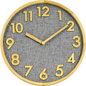 Nástenné hodiny TechnoLine WT 7235 sivé/drevené