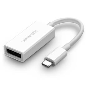 Redukcia UGREEN USB-C/DisplayPort (40372) biela