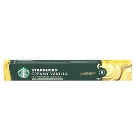 Kapsuly pre espressá Starbucks Creamy Vanilla Flavoured Coffee 10 Caps
