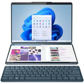 Notebook Lenovo Yoga Book 9 13IMU9 (83FF000PCK) modrý