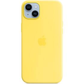 Apple Silicone Case s MagSafe pro iPhone 14 Plus - kanárikovo žltý