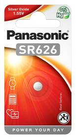 Batéria Panasonic SR626, blister 1ks (SR-626EL/1B)
