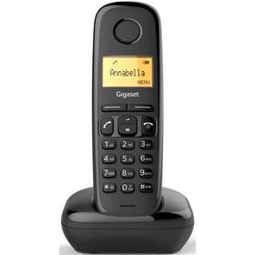 Domáci telefón Gigaset A170 (S30852-H2802-R601) čierny - zánovný - 12 mesiacov záruka