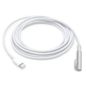 Nabíjací kábel COTECi USB-C/MagSafe 1 pre MacBook, 2m (16001-M1) biely