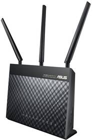 Router Asus DSL-AC68U - AC1900 dvoupásmový ADSL/VDSL Wi-Fi Modem router (90IG00V1-BM3G00)