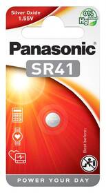 Batéria Panasonic SR41, blister 1ks (SR-41EL/1B)
