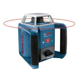 Rotačný laser Bosch GRL 400H + LR1 (1X 9v baterie 6LR20)