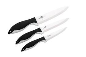 Sada kuchynských nožov ETA keramické nože 3 ks (385584) čierna