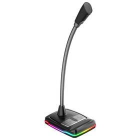 Mikrofón PLATINET VARR GAMING RGB USB (VGMD1) čierny