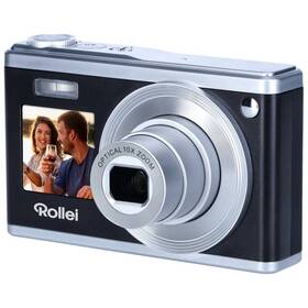 Digitálny fotoaparát Rollei Compactline 10x čierny/strieborný - zánovný - 12 mesiacov záruka