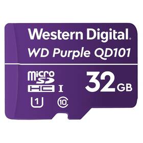 Pamäťová karta Western Digital Purple microSDHC 32GB UHS-I U1 (WDD032G1P0C)