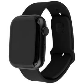 Remienok FIXED Silicone Sporty Strap na Apple Watch 38/40/41mm (FIXSST2-436-BK) čierny
