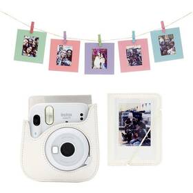 Digitálny fotoaparát Fujifilm Instax mini 11 Vianočný set biely