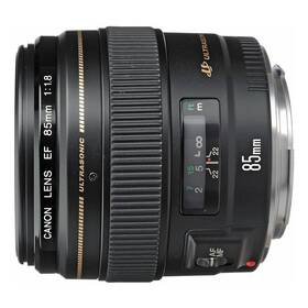 Objektív Canon EF 85 mm f/1.8 USM (2519A019AA) čierny