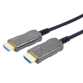 Kábel PremiumCord Ultra High Speed ​​HDMI 2.1 optický fiber kábel 8K@60Hz, 15m (kphdm21x15)