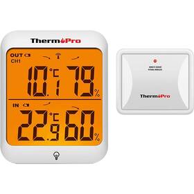 Teplomer ThermoPro TP63 biely