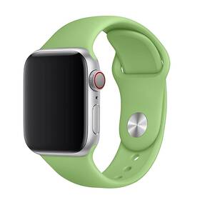 Remienok FIXED Silicone Strap na Apple Watch 42/44/45/49 mm - mentolový (FIXSST-434-MINT)
