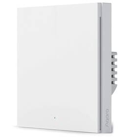 Vypínač Aqara Smart Wall Switch H1 EU (No Neutral, Single Rocker) (WS-EUK01) biely