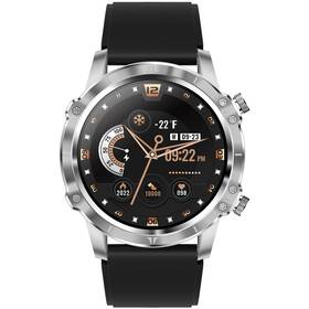 Inteligentné hodinky Carneo Adventure HR+ (8588007861623) strieborné