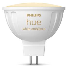 Inteligentná žiarovka Philips Hue 5,1 W, MR16, GU5,3, White Ambiance (929003575201)