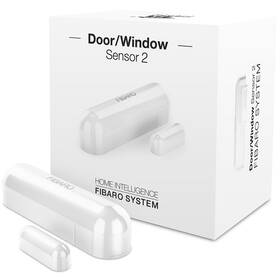Senzor Fibaro na dvere/okná 2, Z-Wave Plus (FIB-FGDW-002-1) biely
