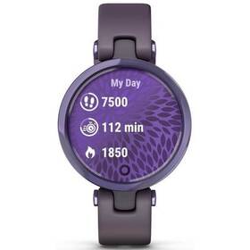 Inteligentné hodinky Garmin Lily Sport Midnight Orchid / Orchid Silicone Band (010-02384-12)