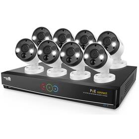 Kamerový systém iGET HGNVK164908 Homeguard 4K UltraHD NVR PoE CCTV set 16CH + 8x kamera 4K so zvukom, LED a Smart detekciou (HGNVK164908)