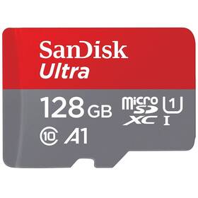 Pamäťová karta SanDisk Micro SDXC Ultra Android 128GB UHS-I U1 (120R/20W) + adaptér (SDSQUA4-128G-GN6MA)