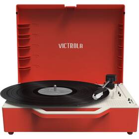 Gramofón Victrola VSC-725SB Re-Spin červený