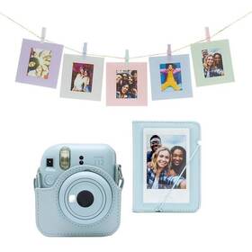 Instantný fotoaparát Fujifilm Instax mini 12 Darčekové balenie modrý