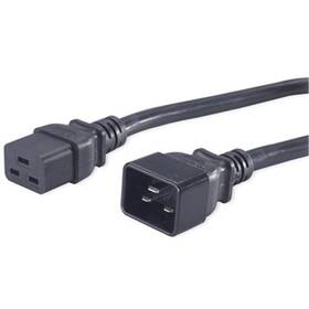 Kábel PremiumCord sieťový predlžovací 230V 16A, konektory IEC 320 C19 - IEC 320 C20, 1,5 m (kpsa015)