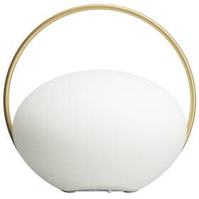 Stolná lampička UMAGE Orbit (VIT 02400) biela/zlatá