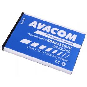 Batéria Avacom pre Samsung Galaxy Ace, Li-Ion 1350mAh (náhrada EB494358VU) (GSSA-5830-S1350A)