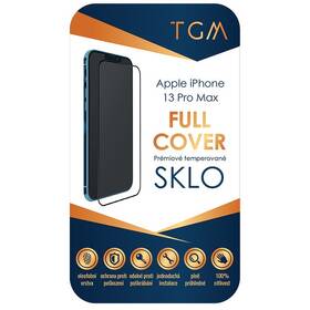 Tvrdené sklo TGM Full Cover na Apple iPhone 13 Pro Max (TGMFCAPIP1367) čierne