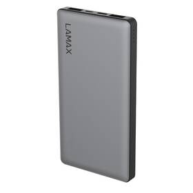 Powerbank LAMAX 10 000 mAh Quick Charge (LM10000) sivá