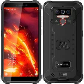 Mobilný telefón Oukitel WP5 Pro (WP5 Pro Black/Red) čierny/červený