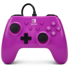Gamepad PowerA Wired pre Nintendo Switch – Grape Purple (NSGP0143-01)