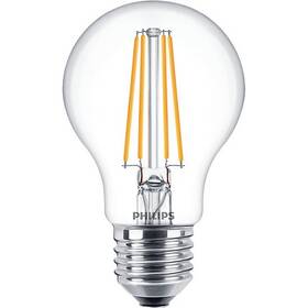 LED žiarovka Philips klasik, 7W, E27, teplá bílá, 3ks (8718699777777)