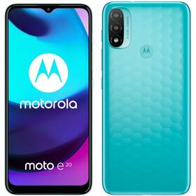 Mobilný telefón Motorola Moto E20 2+32GB - Aquarius (PASY0005PL)
